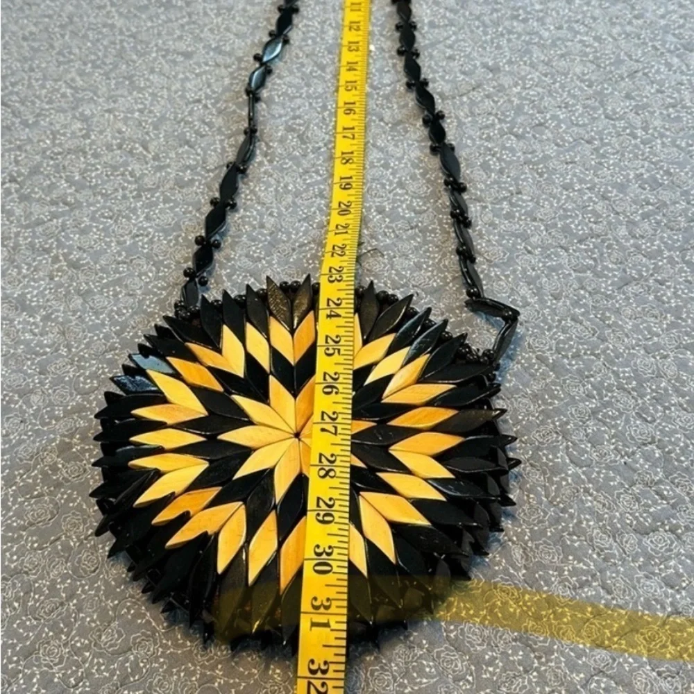 Wooden crossbody bag - Picture 5 of 6